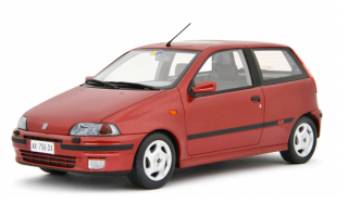 Fiat Punto GT 1400 1996 red metallic 1:18 Laudoracing Model