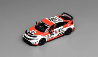Honda Civic Type R (FL5) N 100 Racing 2020 white/red 1:64 Motorhelix
