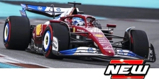 Ferrari SF-25 #16 C.Leclerc Miami GP 2025 with Driver Figurine 1:18 B.B.R.