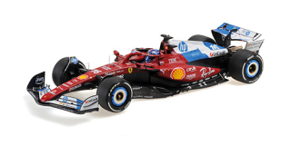Ferrari SF-25 #16 C.Leclerc Miami GP 2025 with Driver Figurine 1:18 B.B.R.
