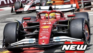 Ferrari SF-25 #44 L.Hamilton Monaco GP 2025 with Driver Figurine 1:18 B.B.R.