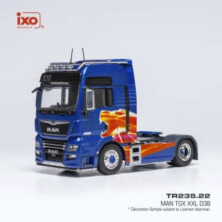 Man TGX XXL 2020 blue/decor 1:43 Ixo Models