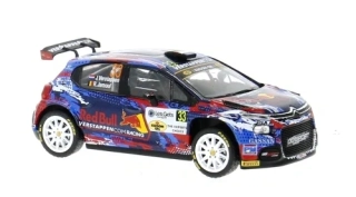 Citroen C3 Rally2 #33 Verstappen/Jamoul Rallye du Condroz 2022 1:43 Ixo Models