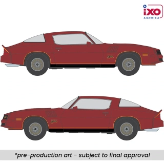 Chevrolet Camaro Z28 1978 carmine metallic 1:64 Ixo America