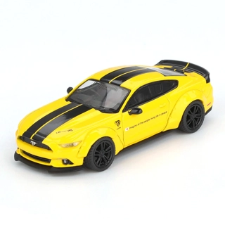 Ford Mustang LB-Works 2015 Triple yellow 1:64 Mini GT