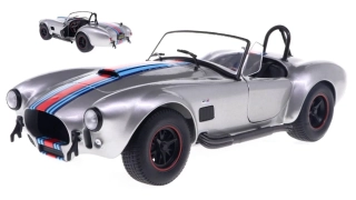 Shelby Cobra 427 MKII 1965 racing silver 1:18 Solido