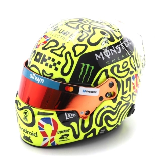 Helmet - McLaren Formula 1 Team Lando Norris British GP 2025 1:5 Spark