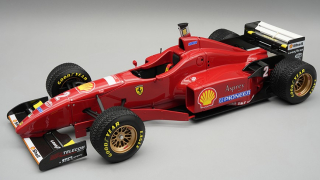 Ferrari F1 F310 #2 E.Irvine Spanish GP 1996 with Rain Tyres 1:18 Tecnomodel