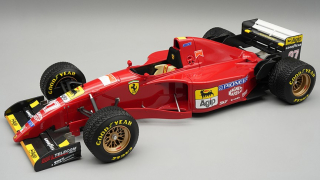Ferrari F1 412T2 #27 J.Alesi Japan GP 1995 with Rain Tyres 1:18 Tecnomodel