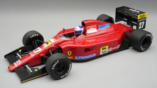 Ferrari F1 642 #27 A.Prost Monaco GP 1991 with Pilot Figure 1:18 Tecnomodel