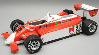 Alfa Romeo F1 179 #22 P.Depailler Monaco GP 1980 1:18 Tecnomodel