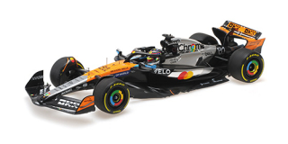 McLaren F1 Team MCL39 #81 O.Piastri 2nd British GP 2025 1:18 Minichamps