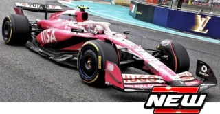 Visa Cash RB F1 Team VCARB 02 #30 L.Lawson Miami GP 2025 1:43 Minichamps
