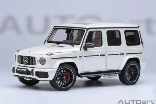 Mercedes-AMG G63 2019 brilliant white 1:18 AUTOart