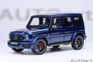 Mercedes-AMG G63 2019 brilliant blue metallic 1:18 AUTOart