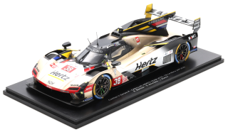 Cadillac V-Series.R Hertz Team JOTA #38 Bamber/Bourdais/Button 7th 24H Le Mans 2025 1:18 Spark