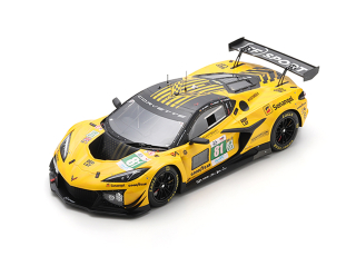 Corvette Z06 LMGT3.R TF Sport #81 Van Rompuy/Andrade/Eastwood 3rd LMGT3 24H Le Mans 2025 1:18 Spark