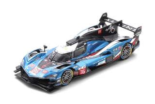 Alpine A424 ALPINE ENDURANCE TEAM #36 Schumacher/Makowiecki/Gounon 10th 24H Le Mans 2025 1:64 Spark