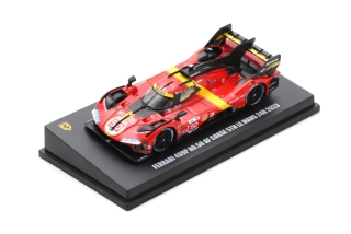 Ferrari 499P Ferrari AF Corse #50 Fuoco/Molina/Nielsen 5th 24H Le Mans 2023 1:64 Look Smart Models 