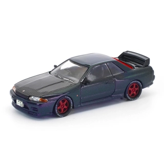 Nissan Skyline GT-R R32 ghost chameleon 1:64 Pop Race Limited