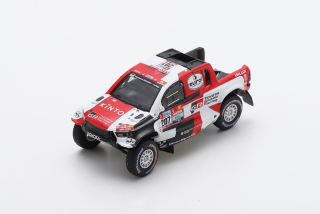 Toyota Hilux Toyota Gazoo Racing #207 C.Sainz/L.Cruz Dakar Rally 2023 black/white/red 1:64 Tiny Toys