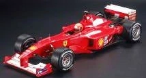 Ferrari F1 F2000 #3 M.Schumacher World Champion Winner Japan Suzuka GP 2000 with Pilot Figurine 1:18 GP Replicas