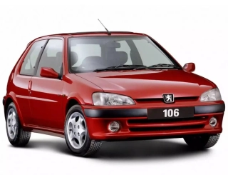 Peugeot 106 S16 1998 red 1:18 Norev