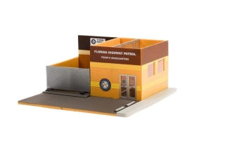 Hot Pursuit Central Command Florida Highway Patrol *Mechanic's Corner Series 9* orange/brown 1:64 Greenlight