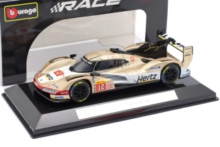 Porsche 963 9RD 4.6L Turbo V8 Team Hertz JOTA #12 Stevens/Nato/Ilott 24H Le Mans 2024 1:43 Bburago