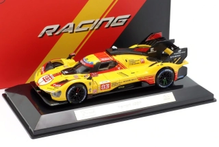 Ferrari 499P AF Corse #83 Kubica/Shwartzman/Ye 24H Le Mans 2024 1:43 Bburago