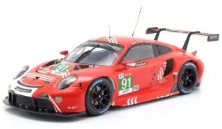 Porsche 911 RSR #91 Bruni/Lietz/Makowiecki "Porsche 917 Tribute Design" Le Mans 2020 1:18 Ixo Models