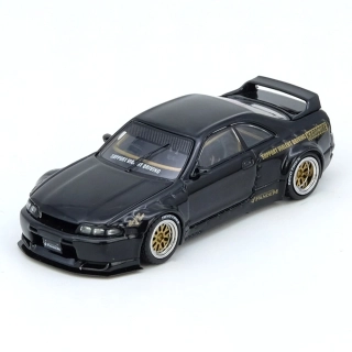 Nissan Pandem GT-R (BCNR33) black 1:64 Inno Models