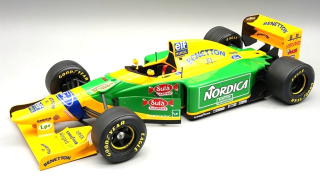 Benetton B193B M.Alboreto Barcellona Test 1993 1:18 Tecnomodel
