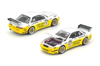 Pandem Silvia S13 D1 2020 yellow/white 1:64 Pop Race Limited