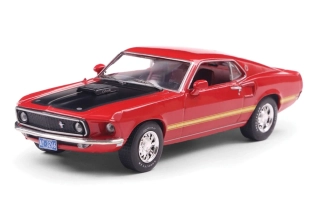 Ford Mustang Mach 1 1969 calypso coral 1:43 Ixo America