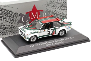Fiat 131 Abarth #5 Röhrl/ Geistdörfer Winner Rallye Acropolis 1978 1:43 CMR