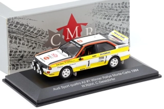 Audi Sport Quattro A2 #1 Rohrl/Geistdorfer Winner Rally Monte Carlo 1984 1:43 CMR
