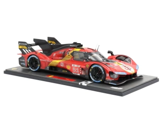 Ferrari 499P Dirty #51 Pier Guidi/Calado/Giovinazzi Winner 24H Le Mans 2023 1:12 B.B.R.