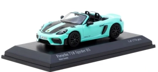 Porsche 718 Spyder RS mint green 1:64 Tarmac