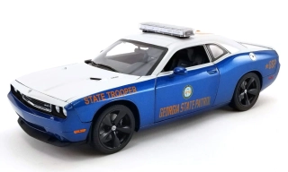 Dodge Challenger SRT8 *Georgia State Partol* 2010 blue/white 1:18 Acme Diecast