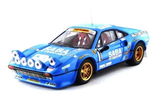 Ferrari 308 GTB #1 Busseni/Ciocca Winner Rally Mille Miglia 1983 1:43 Best Model