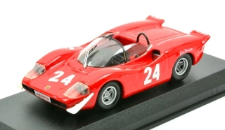 Fiat Abarth 2000 S #24 E.Tondelli Paul Richards 1968 1:43 Best Model