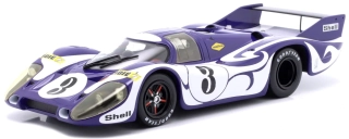 Porsche 917 Long Tail *Hippie Practice Version* #3 Larrousse/Kauhsen Le Mans 1970 *Hippie Practice Version* 1:18 Werk83