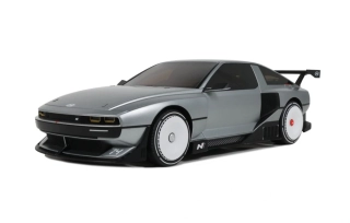 Hyundai N Vision 74 2022 Matte Aluminium 1:18 OttOmobile