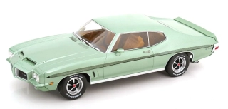 Pontiac Le Mans GTO 1972 light green metallic 1:18 KK Scale