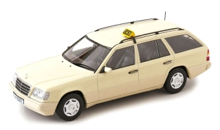 Mercedes-Benz E-Class T Model 1995 *German Taxi* ivory 1:18 Triple9 Collection