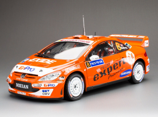 Peugeot 307 WRC #8 Solberg/Menkerud Neste Rally Finland 2006 1:18 Sun Star
