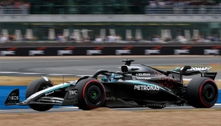 Mercedes W16 Mercedes-AMG Petronas F1 Team #63 G.Russell British GP 2025 1:43 Spark