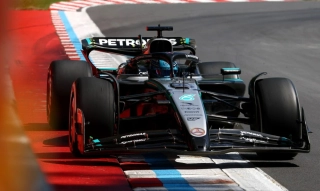 Mercedes W16 Mercedes-AMG PETRONAS F1 Team #63 George Russell Winner Canadian GP 2025 1:64 Spark