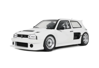 Volkswagen Golf III Khyzyl Saleem 2024 white 1:18 OttOmobile